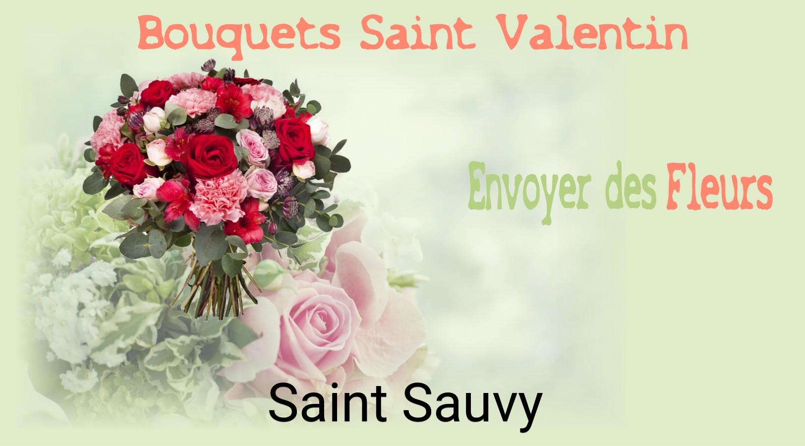 Roses de Saint-Valentin livrées à Saint-Sauvy